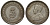 Стрейтс-Сетлментс 5 центов 1926 Георг V (1910-1936) КМ 36 серебро 53-521