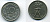ДАНИЯ 10 ЭРЕ 1972 S; S, ФРЕДЕРИК IX (1947-1972) KM 849.2 медно-никель UNC 54-1137
