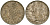 Бельгия 1 франк 1955 BELGIE KM 143.1 медно-никель 25-1256