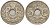 ФРАНЦИЯ 5 САНТИМОВ 1934 ТИП ЛИНДАЙЁ KM 875 медно-никель 3309-1022
