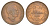 Иордания 5 филсов 1970 KM 15 бронза 4153-143