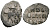 Великое Княжество Московское денга 1535-1547 Иван IV Васильевич, Тверской монетный двор, 0,34 грамм ГиК №71 серебро    262-952