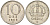 Швеция 10 эре 1945 G, Густав V (1907-1950) KM 813 серебро 4147-847