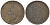 Хайдарабад, Индия 2 пая 1912 AH 1330 Y 46 бронза 4615-949