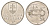 Словакия 5 крон 1994  KM 14 сталь плакированная никелем    4660-123
