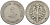 ГЕРМАНИЯ 5 ПФЕННИГОВ 1888 D, СТАРОГЕРБОВКА KM 3, Jager 3, Weege 5 медно-никель 4546-1054