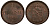 Саксония 1 пфенниг 1850 Фридрих Август II (1797-1854), из коллекции Gerhart Rother KM 1155, AKS 112, J. 79 медь aUNC 413-4742