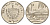 Куба 1 песо 1998 хижины Гуама KM 579 сталь плакированная никелем 4646-445