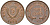 Уганда 5 центов 1975 KM 1 бронза UNC 4604-825