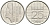 НИДЕРЛАНДЫ 25 ЦЕНТОВ 1985 БЕАТРИКС KM 204 никель 96-312
